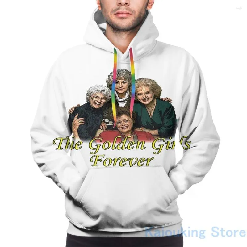 Men's Hoodies Mens Sweatshirt For Women Funny The Golden Girls Forever Print Casual Hoodie Streatwear