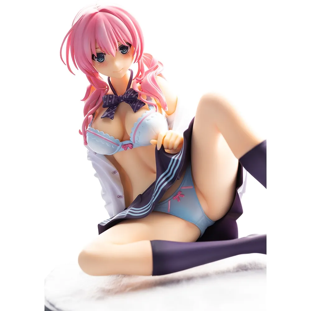 Anime Manga SkyTube Japanese Anime Figure JK Uniform Kawaii Girl Unoki Satori 1/6 PVC Action Figures Collect Model Toys For Adults