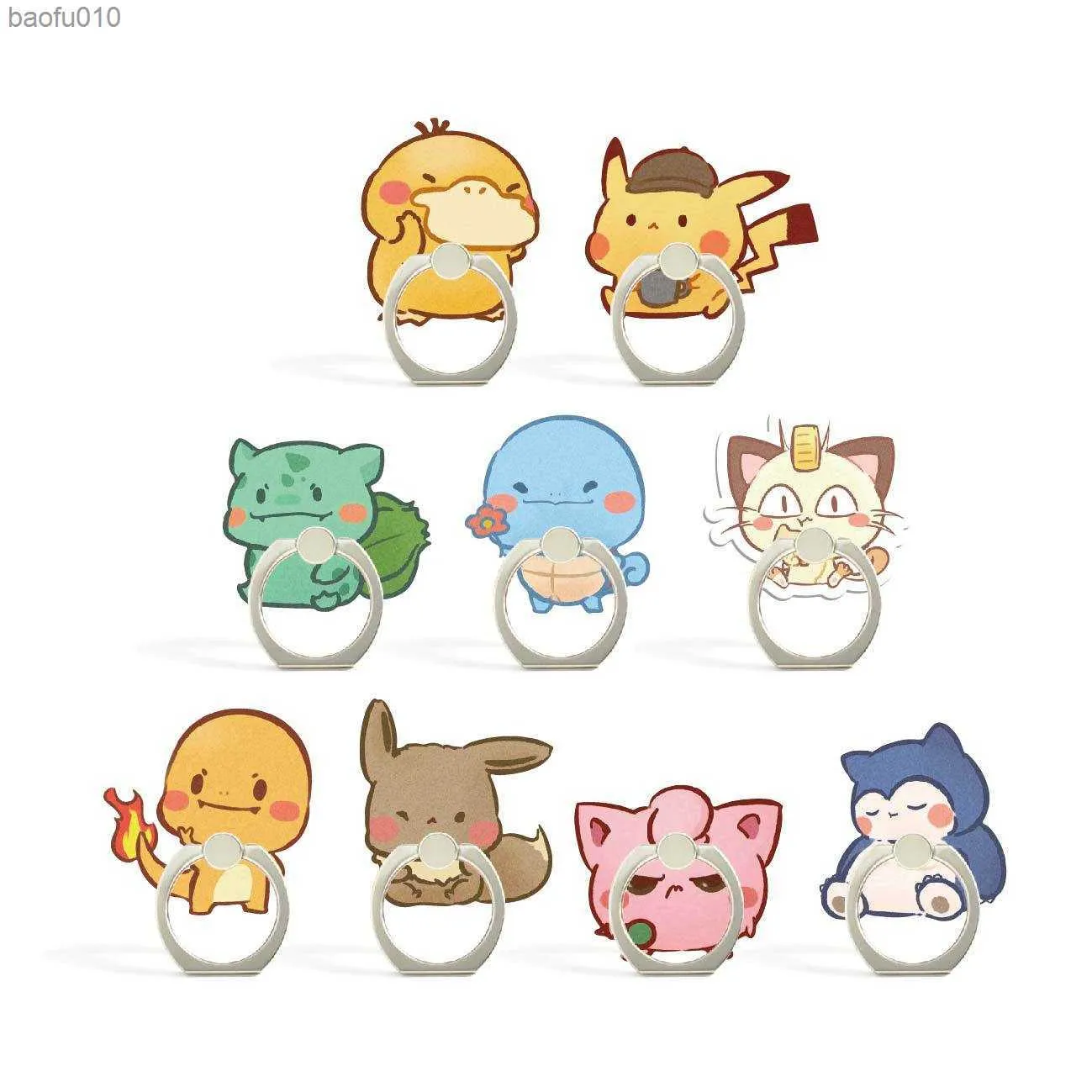 Cute Anime Phone Ring Stand Universal Acrylic Smartphone Holder, Secure  Grip, Kawaii Design, Phone Accessories, Hot Sale!