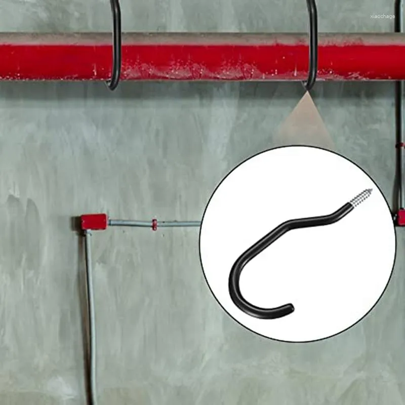 Bike Hooks For Garage Wall And Ceiling Mounting With Durable PVC