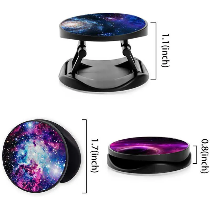 Universal Round Phone Socket Grip For Girls Folding Phone Holder Stand Mobile Phone Accessories Soporte Movil For iPhone Huawei L230619