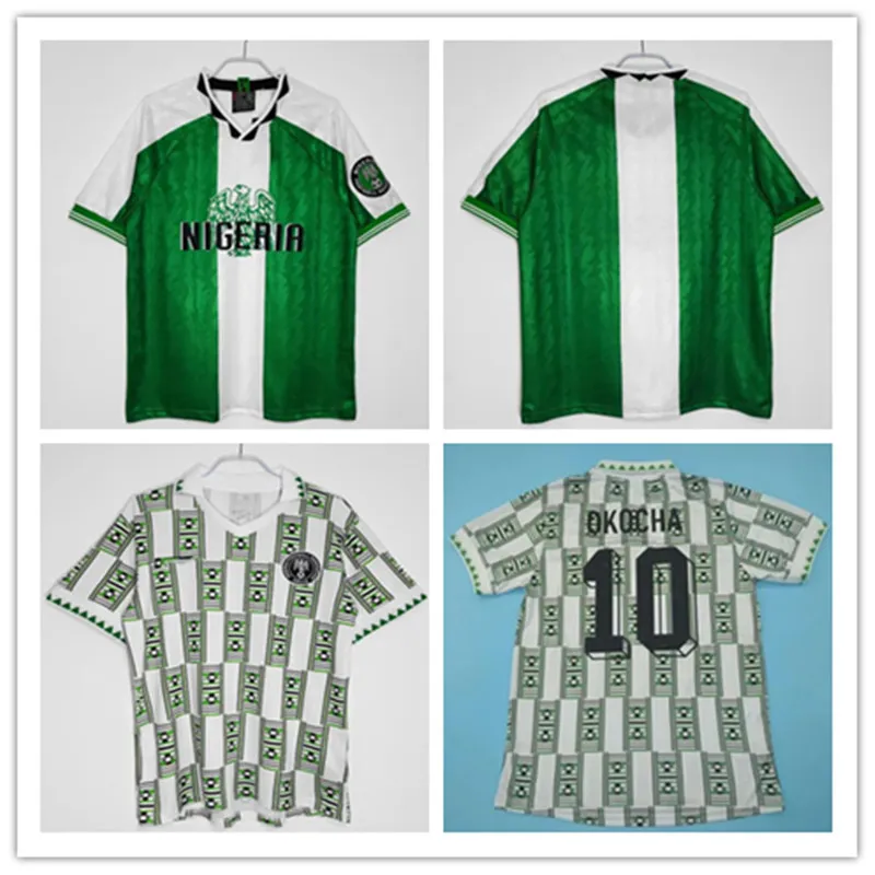 Nigeria retro football shirt