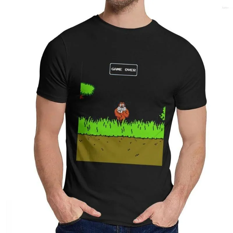 Heren T-shirts voor heren Shirt NES Game Duck Hunt Geweldige grafische print O-hals korte mouw