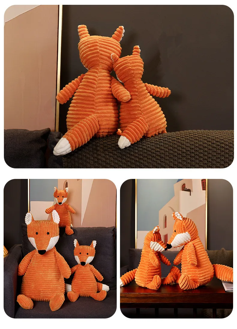 Hidden Love Drama Fox Plushie Stuffed Soft Anime Doll Cute Animal