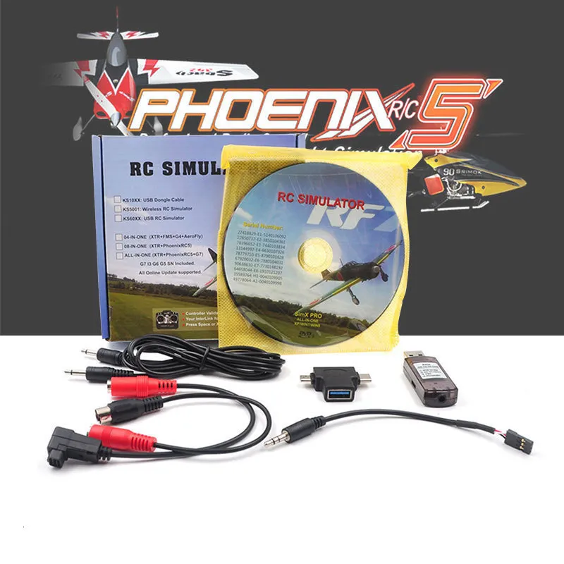 LED Uçan Oyuncaklar RC Simülatör Uçuş Kablosuz USB Realflight Freerider 8 Flysky i6x Futaba Radiolink AT9 AT10 Helikopter Verici 230719