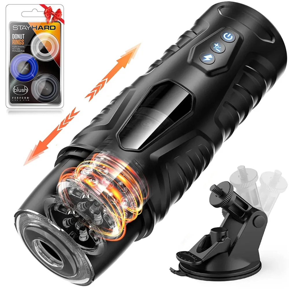 Automatic Male Masturbator With Rotating Thrusting... From Zhengrui03,  $29.71 | DHgate.Com