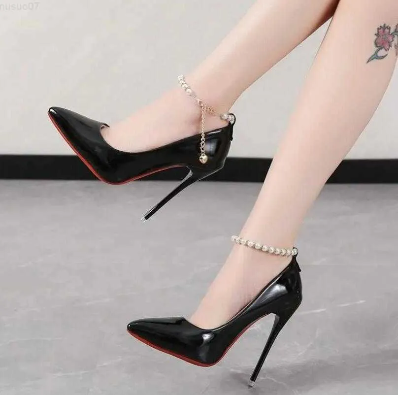 Amazon.com | ZHLONG Big Size 41-45 Women High Heels Shoes Round Toe Super High  Heels 16.5Cm Pumps Sexy Platform Party Shoes Woman,Black,12 | Pumps