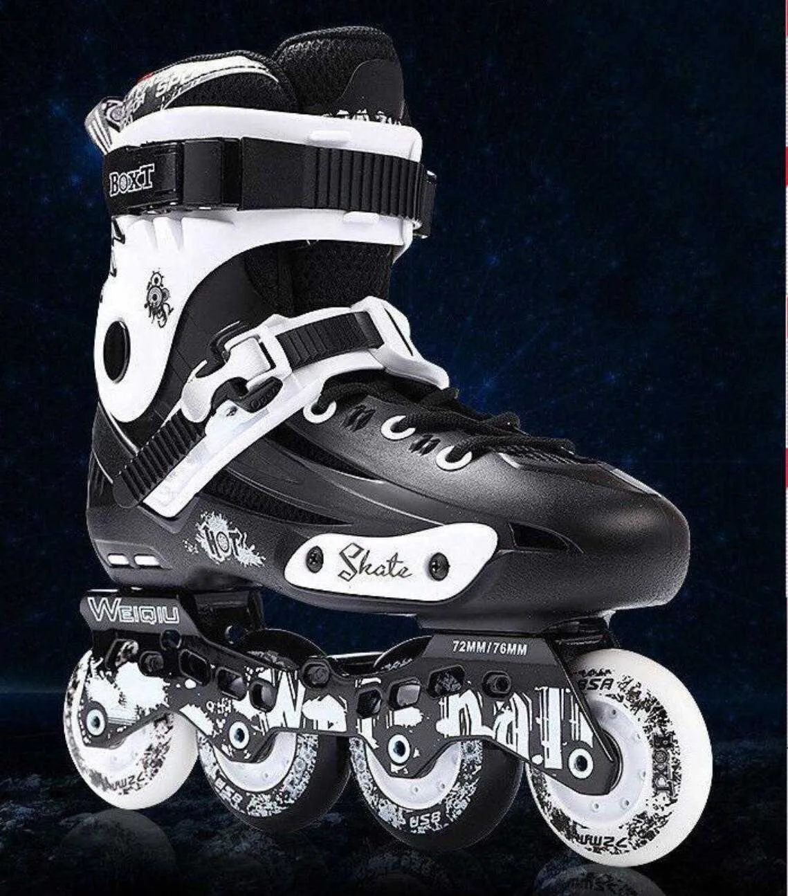 Patins À Roulettes En Ligne Patins À Roulettes Chaussures À Roues Alignées  Patins À 4 Roues Slalom Professionnel Baskets De Patinage À Roulettes Pour  Adultes Débutants Hommes Et Femmes Roller Adulte HKD230720