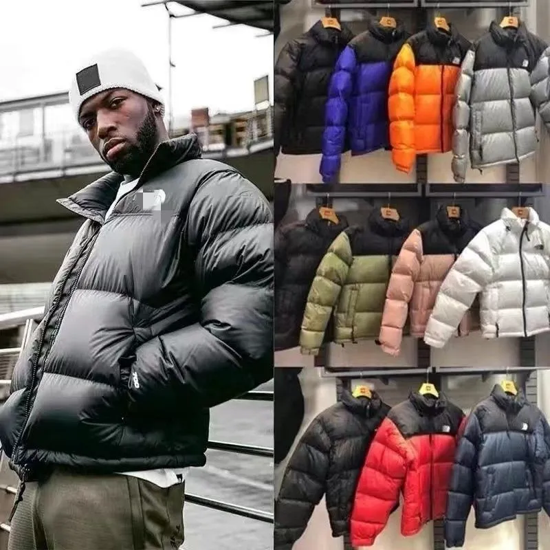 2023 homens mulheres algodão para baixo parka manga longa com capuz jaqueta blusões para baixo outerwear causal masculino norte enfrentou jaquetas grosso quente