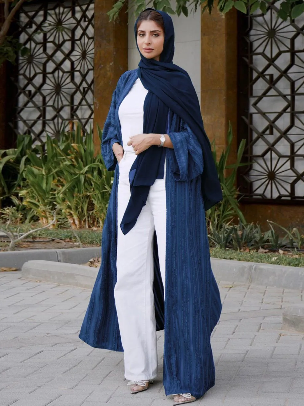 Ropa Étnica Promoción De Liquidación De Precios Especiales Moda Striple  Stitch Bata Musulmana Batas Syari Dubai Mujer Abaya Vestido Musulmán Con  Cinturón 230720 De 19,92 €