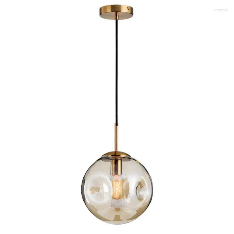 Pendant Lamps Coloured Lights Modern Ceiling Vintage Led Light Iron Cage Christmas Decorations For Home
