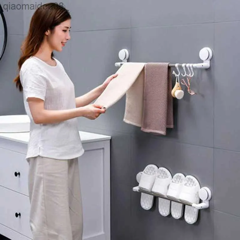 Kubek Sedel Stojak Bezpłatne uderzenie w toaletę Ssanie łazienki Haczyek Ręcznik półka na ścianę BARDZA ROCK Wykończenie L230704