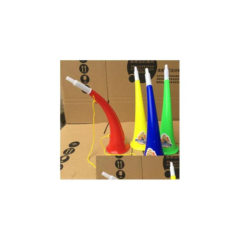 2023 Cheer Horn Hatch Noise Maker Plastic Vuvuzela Trumpet Toy For