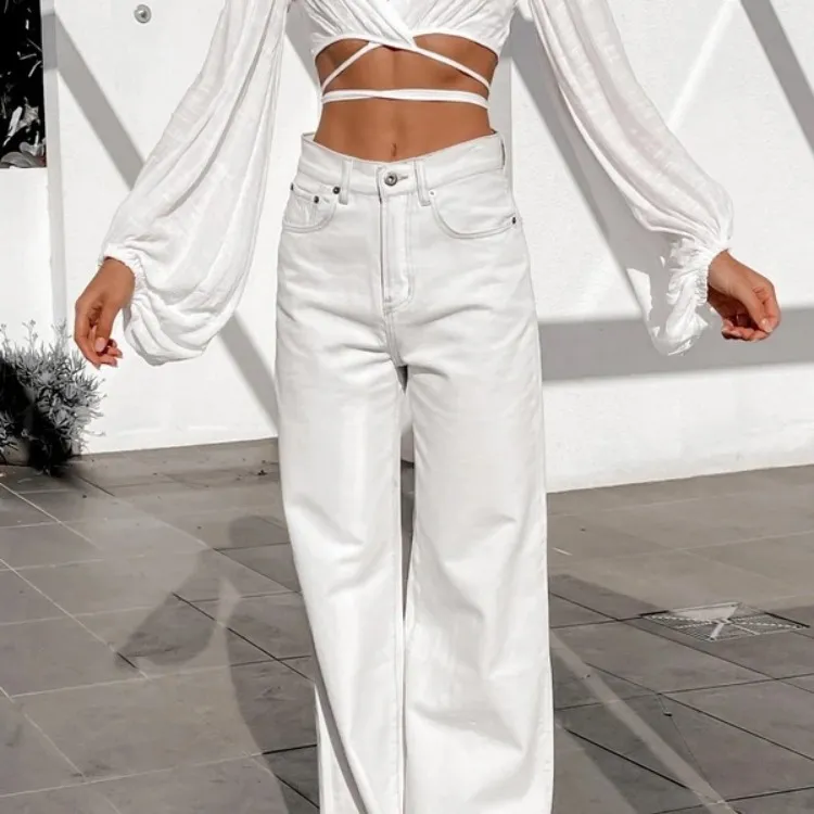 Pantalon Femme t Coton Lin Pantalon Femme Taille Haute Fermeture