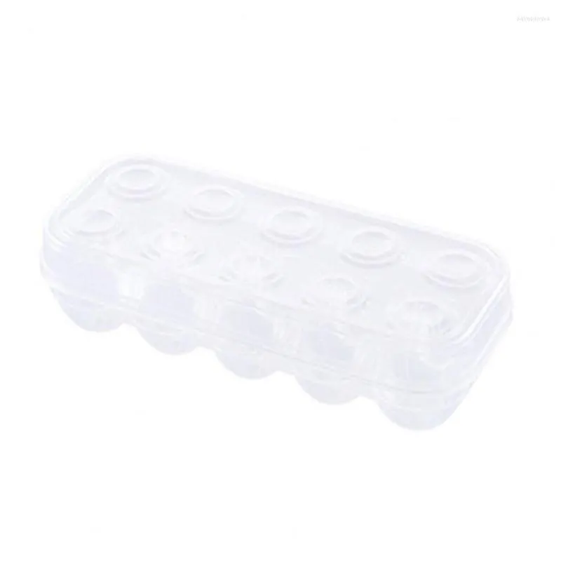 Storage Bottles Useful Egg Case Stable Fresh-keeping Box Portable Clear Container For Refrigerator