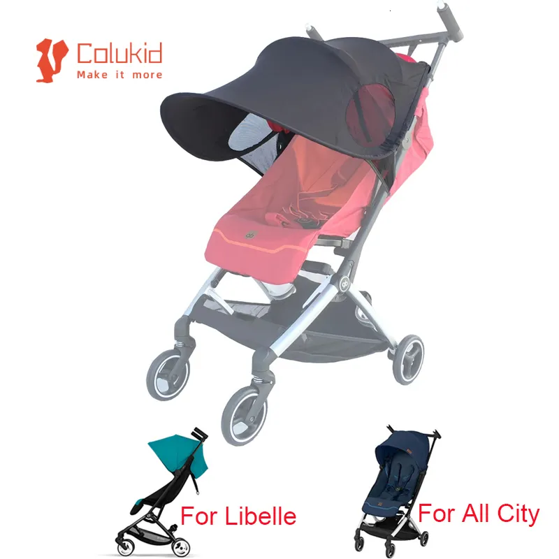 Kinderwagen Onderdelen Accessoires COLU KID Kinderwagen Accessoires Zonnescherm Zonneklep Verleng de kap voor Cybex Libelle en gb POCKIT All City 230720