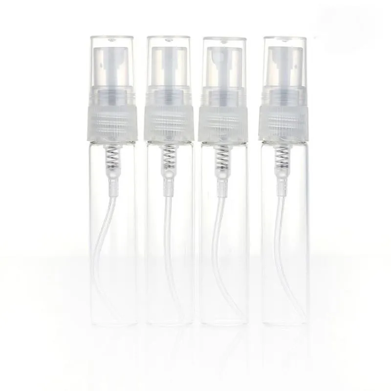 5 ml Mini-Glasspray-Parfümflaschen mit Parfümzerstäuber, leere kosmetische Sprühfläschchen 500 Stück, kostenloser DHL Sxcgn