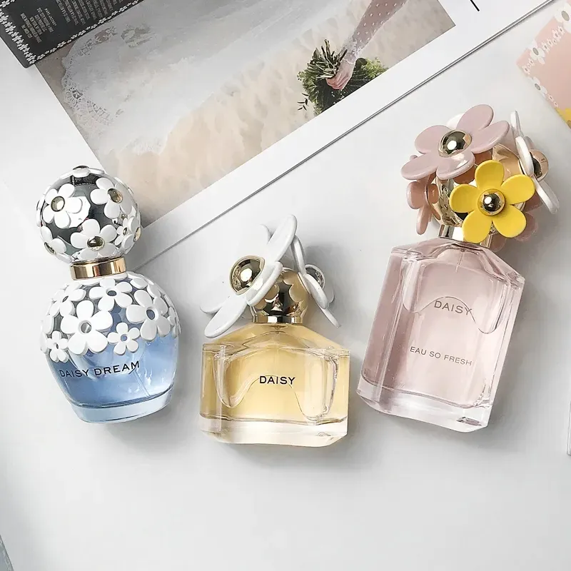 Женский парфюм Daisy Fragrance Perfect Туалетная вода Парфюмированный спрей 3,3 жидких унции Стойкий EDT EDP Lady Girl Sweet Fresh Интенсивный одеколон Дезодорант Быстрая доставка 100 мл Розовый