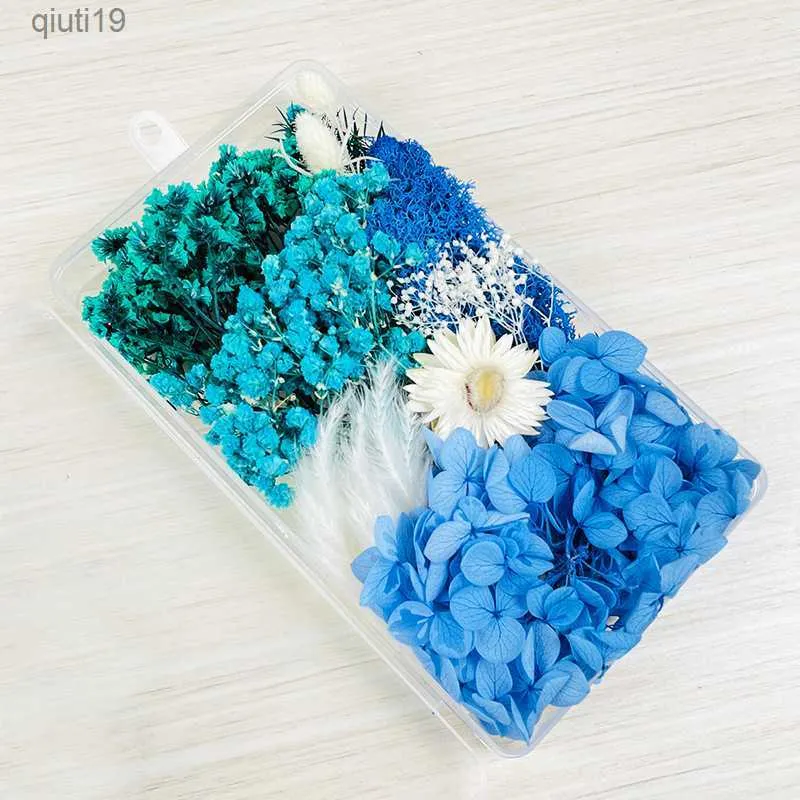 Fleurs séchées Réel Séché Pressé Fleur Résine Moule Remplissages Fleur DIY Artisanat Nail Bougie Savon Fabrication Téléphone Cas Bijoux Pendentif Floral Décors R230720