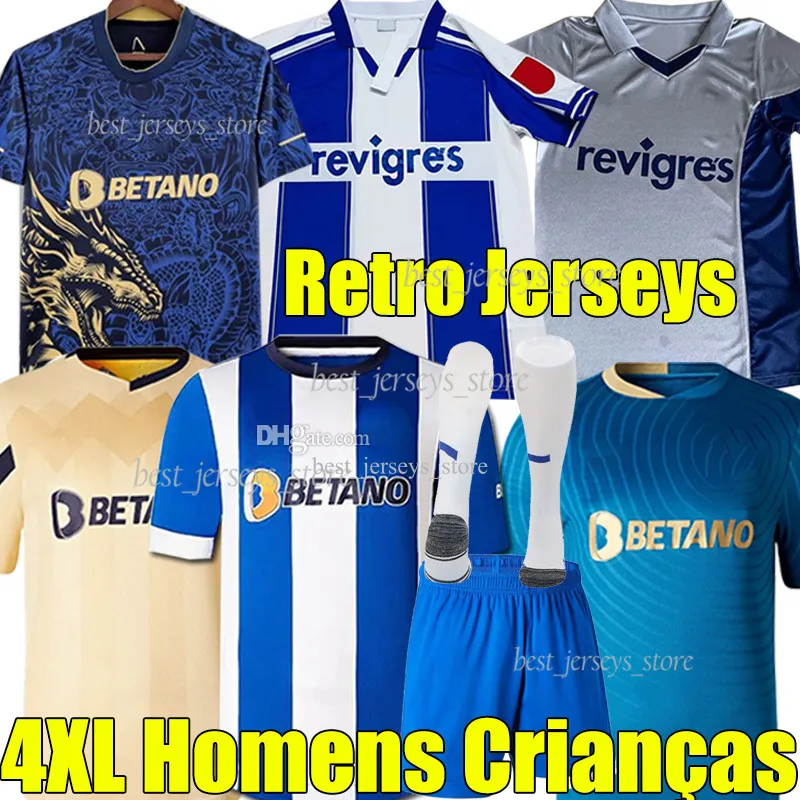 4xl 23 24 Pepe Fabio Vieira Soccer Jerseys Porto Dragon Mehdi