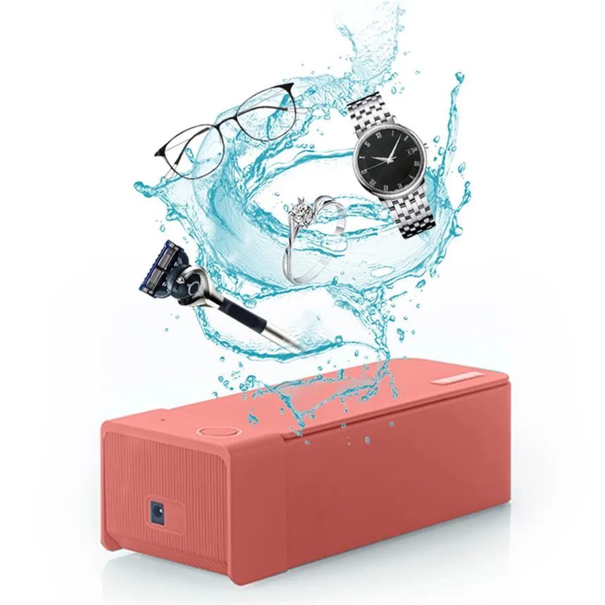 Ultrasonik Temizleyiciler Ev Temizlik Makinesi Gözlük Mücevherat Mini Çok Renkli İsteğe Bağlı MK-186255V