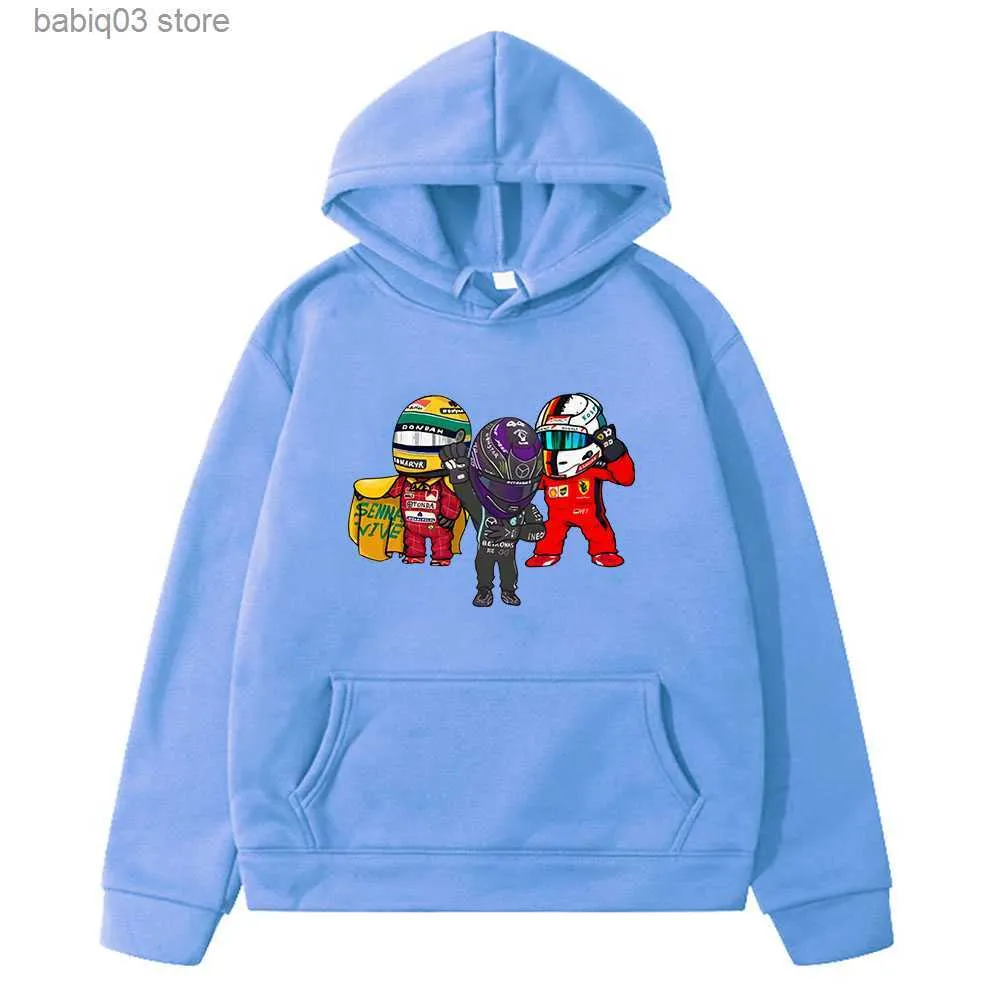 Sweats à capuche Alpine F1 Max 33 Cartoon Hoodie Boys Mini Formula One Driver Fans Lovers Unisexe Manches longues Automne Sweats Enfants Vêtements Fille T230720