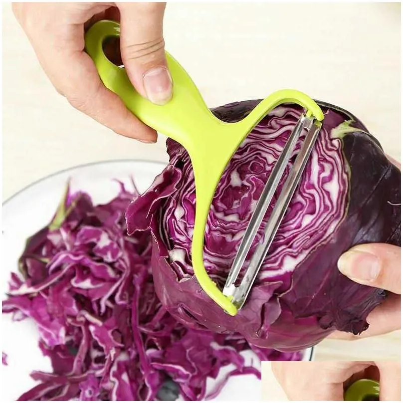 green cabbage shredder peeler fruit vegetable melon potato carrot cucumber multifunction grater peeler slice kitchen tools