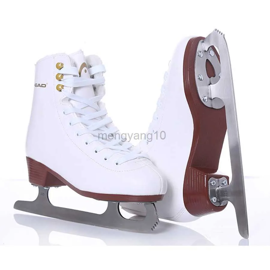 Patins à roulettes en ligne HEAD Ice Skate Tricks Chaussures Adulte Enfant Figure Dancing Patins à glace Couteau à fleurs professionnel Couteau de hockey sur glace Véritables patins à glace HKD230720