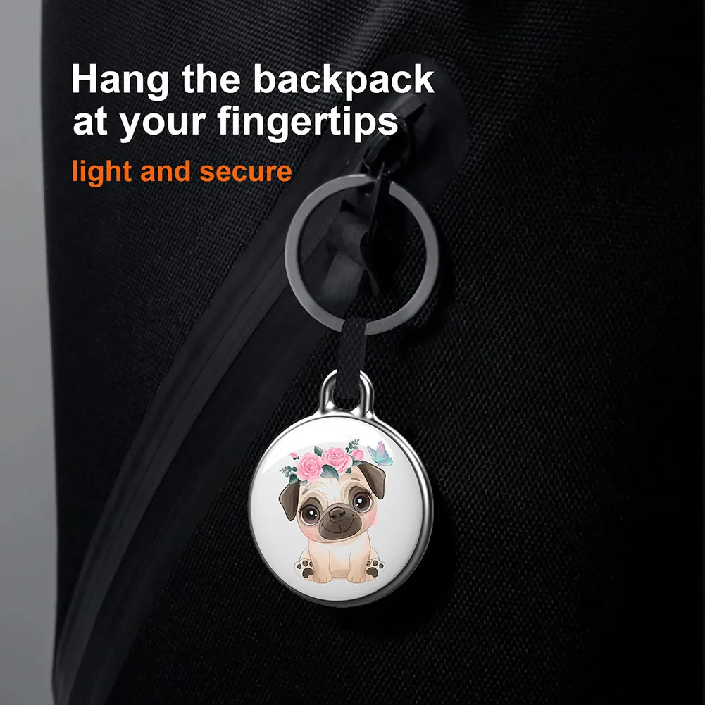 Otros suministros para perros Rastreador inteligente inalámbrico Etiqueta de alarma Clave Bolsa para niños Buscador de billetera Localizador de registros GPS para mascotas Compatible con Bluetooth para Android 44 230720