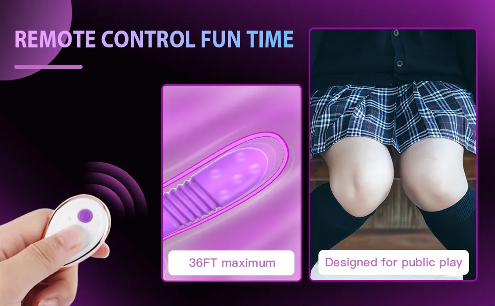 Vibrateur rotatif rétractable pour point g et clitoris_voghion.com