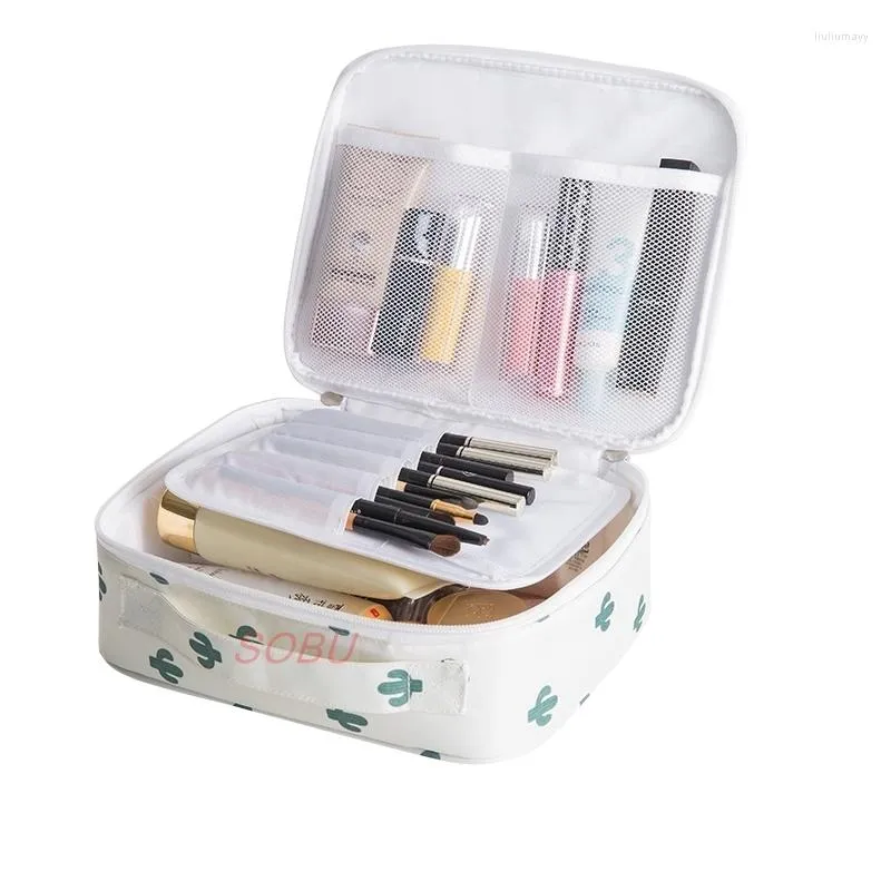 Storage Boxes Outdoor Multifunction Travel Cosmetic Bag Women Toiletries Organizer Waterproof Female Make Up Cases Toiletry Pouch