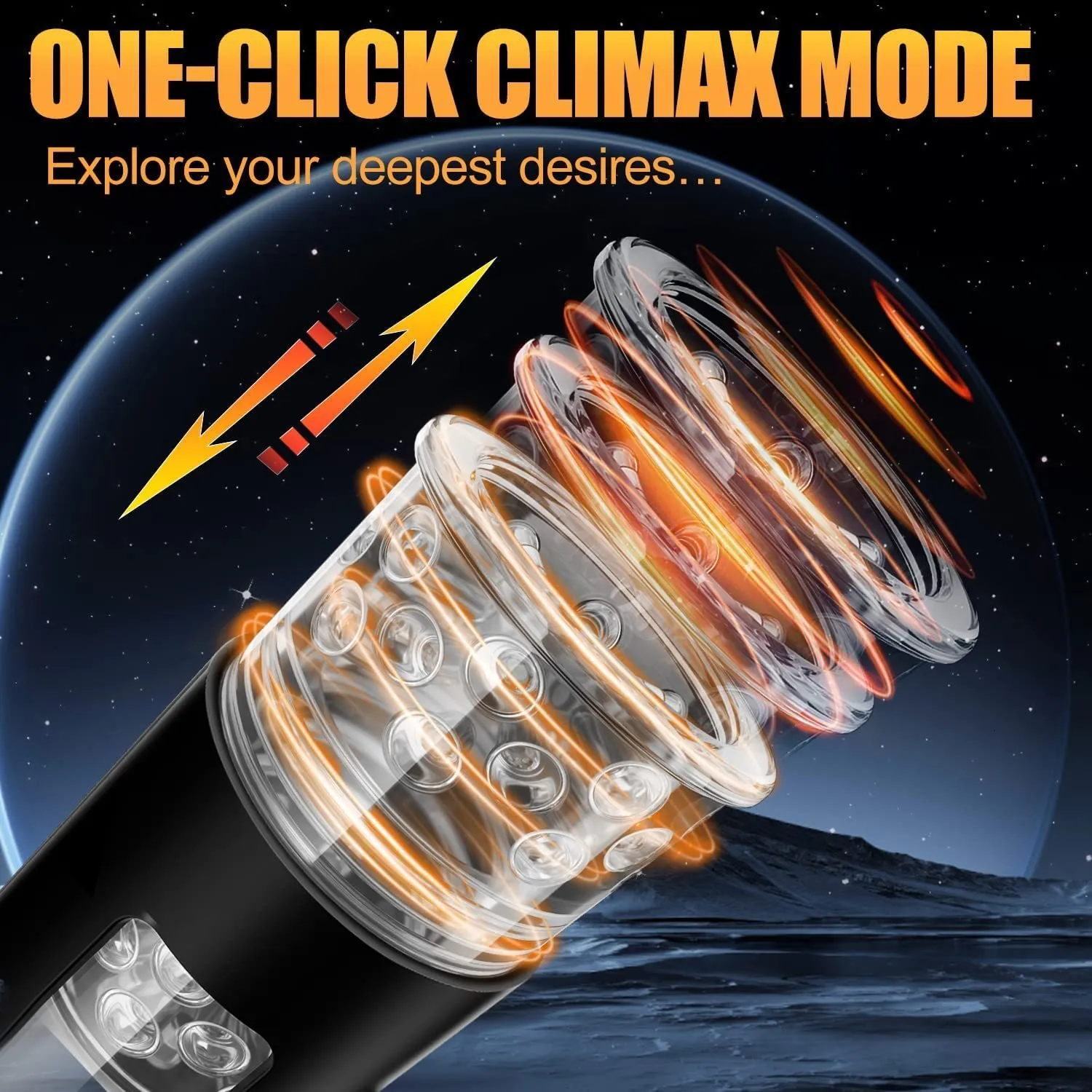Masturbator Hannibal With Powerful Suction And Rotating Function_voghion.com