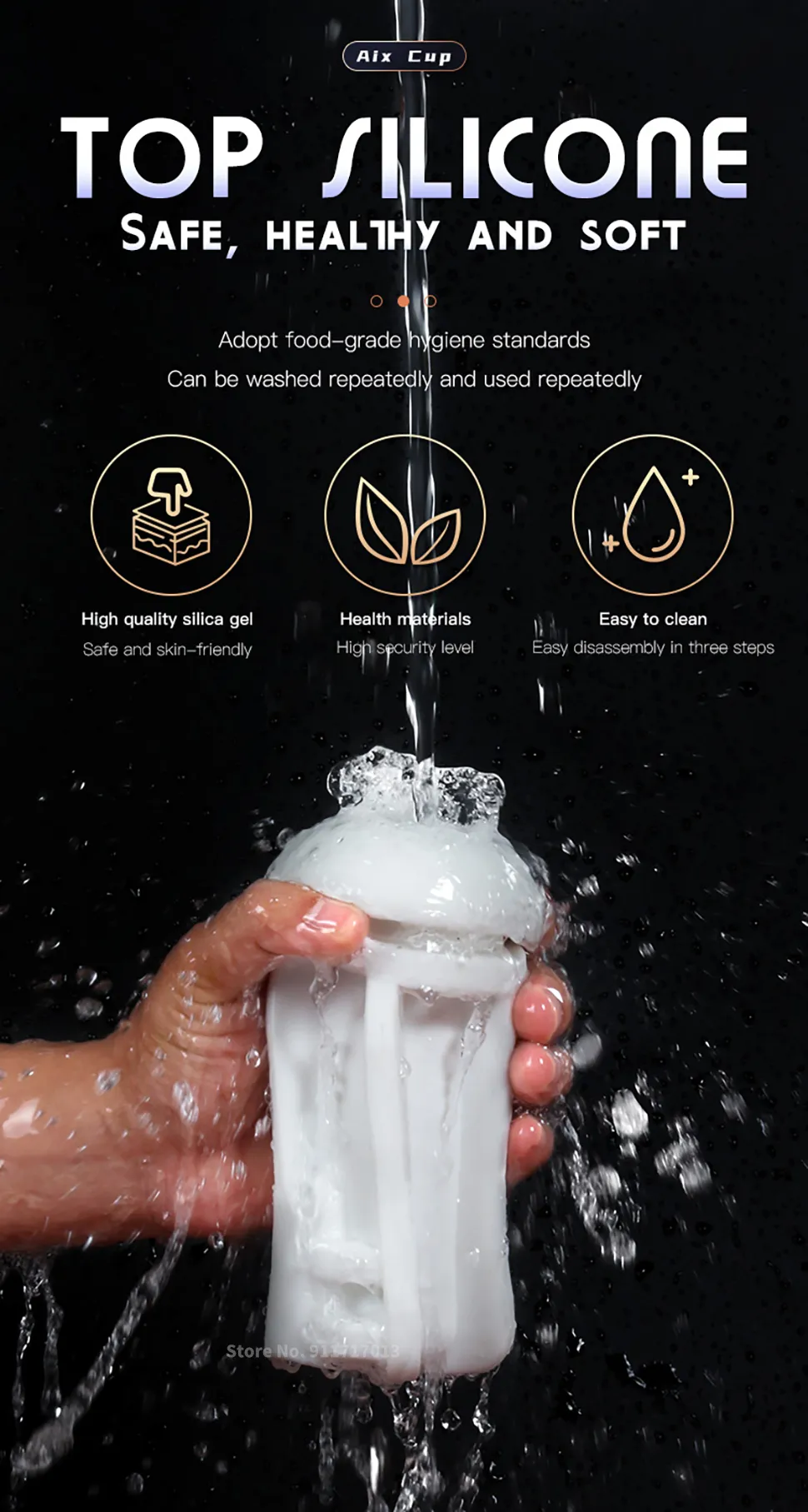 Automatic Male Masturbator Cup For Realistic Deep Throat Sensation_voghion.com