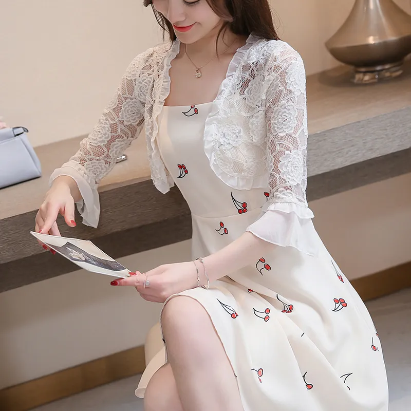 chinese dress ladies Long Formal Mother of the Bride Lace Jacket Dress main image 1