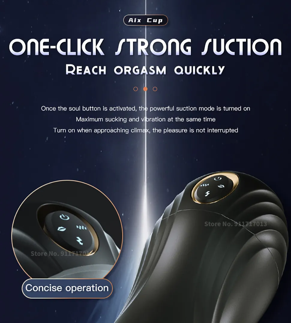 Automatic Male Masturbator Cup For Realistic Deep Throat Sensation_voghion.com