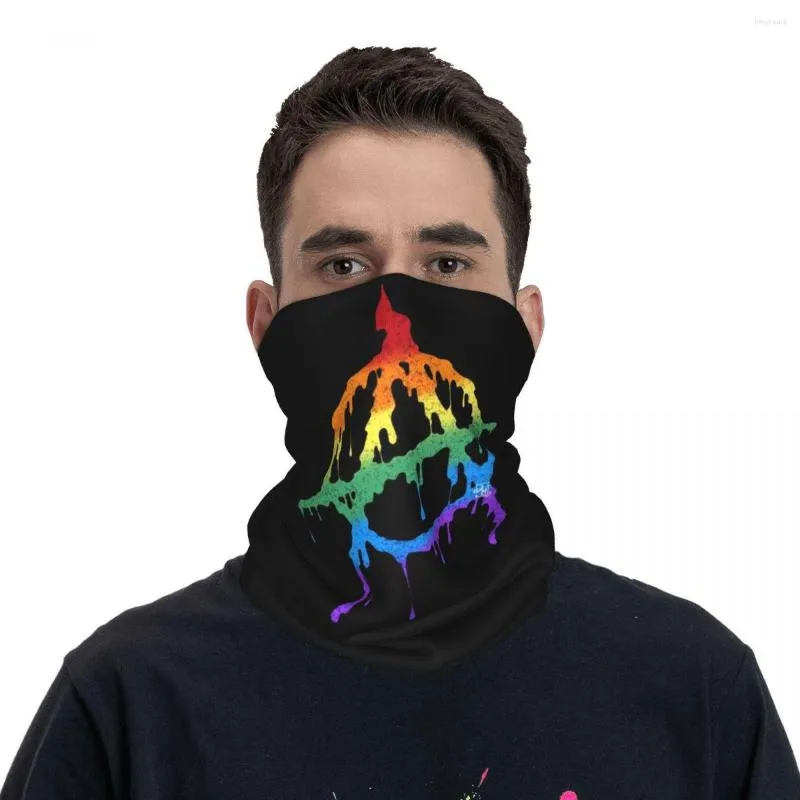 Foulards Pride Bandana Cou Couverture Merch Magique Écharpe Multifonctionnel Chapeaux Randonnée Unisexe Adulte Hiver