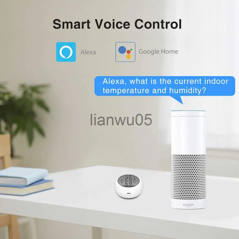 Termometro Igrometro Zigbee Intelligente - Monitoraggio Remoto App