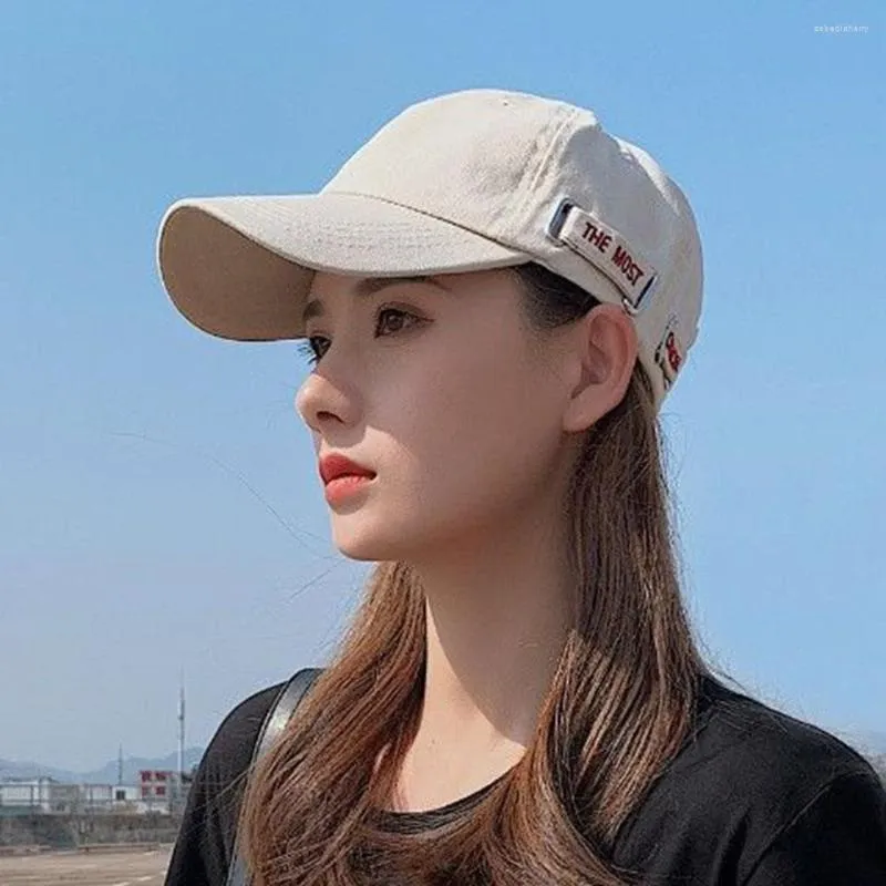 Bonés de bola repicados para mulheres super chapéus moda feminina versão coreana casual versátil jovem boné de beisebol protetor solar