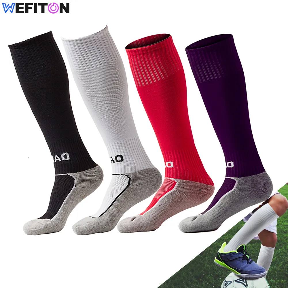 Kids Socks 1Pair Kids Soccer Socks for Boys Girls Youth Knee High Athletic Sports Football Gym School Team Pack Children 230721