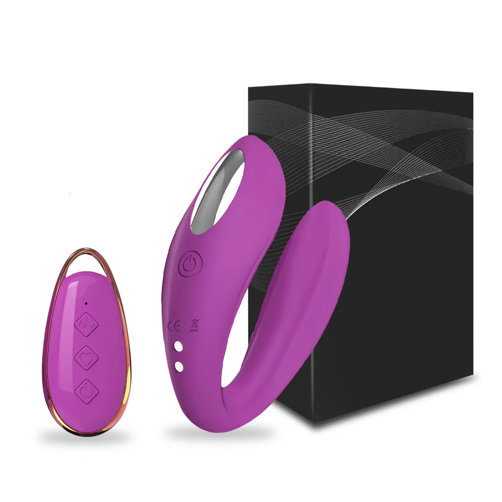 Vibrador sem fios com comando para ponto g e clítoris_voghion.com