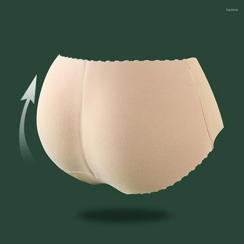 Calcinhas modeladoras femininas femininas de cintura baixa sexy acolchoadas BuLifter Enhancer quadris push up cuecas levantador de nádegas