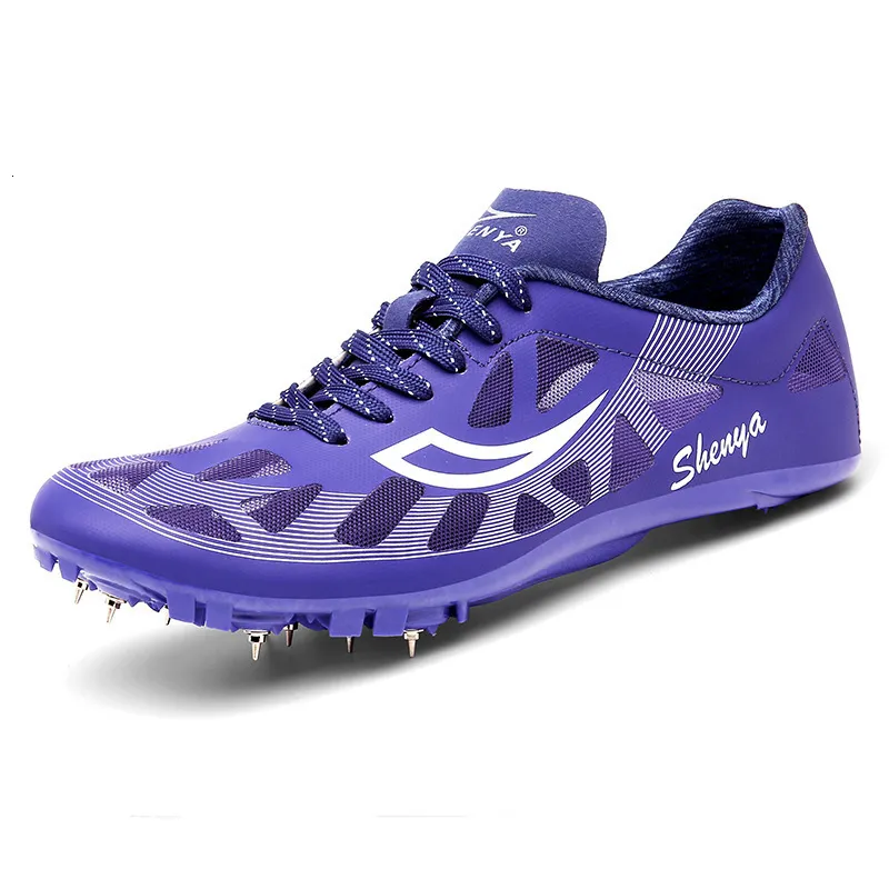 Chaussures d'athlétisme à Crampons Chaussures de Sprint Chaussures d'athlétisme  Chaussures d'athlétisme Professionnelles légères et Respirantes (garçons,  Filles, Femmes, Hommes) B : : Mode