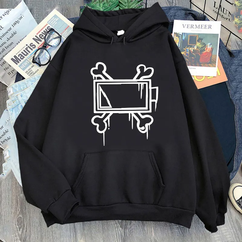 Herrtröjor tröjor herrhoodie mord drönare hoodies trycker långärmad avslappnad vår och höst tröja fleece streetwear y2k kläder 230720