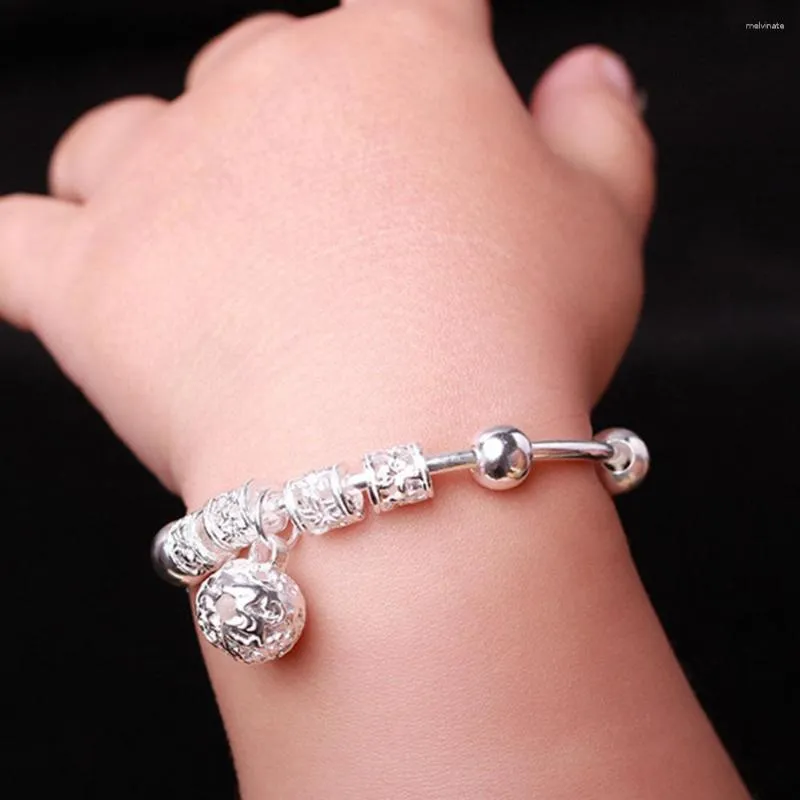 Bangle Adjustable Jewelry Cute Bracelet 2Pcs Infant Baby Embossing Bell Hand Gift For Praying Child Bangles 2023