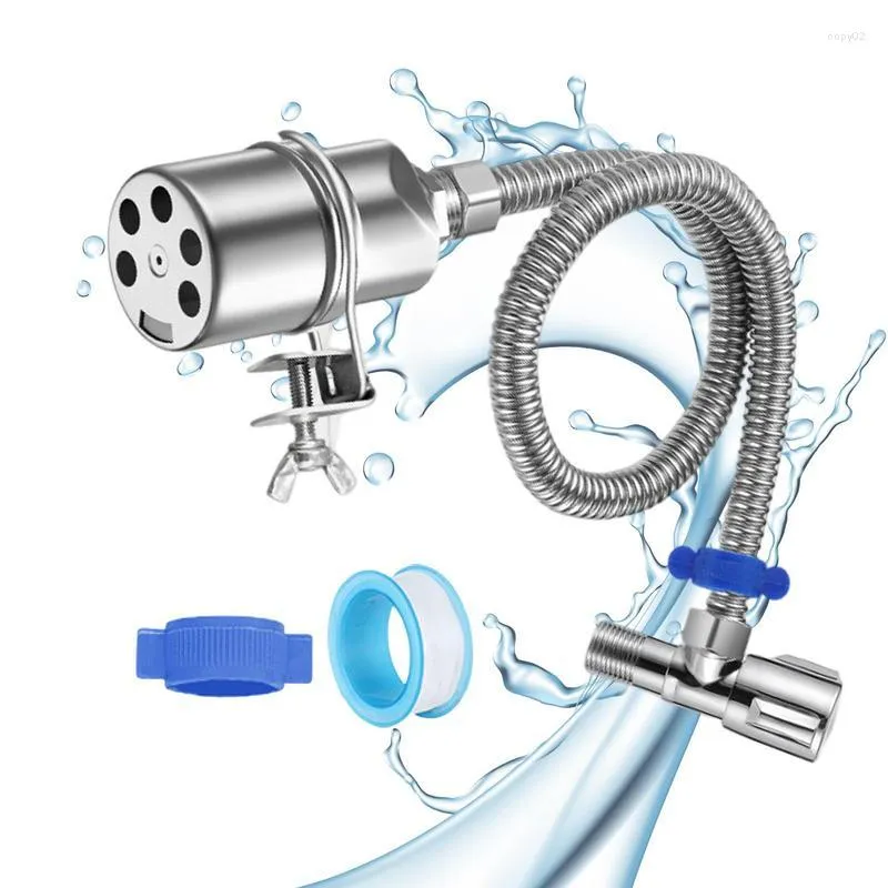 Torneiras de cozinha Bola flutuante 304 Controle de nível de água em aço inoxidável Mini controlador Torneira resistente automática para