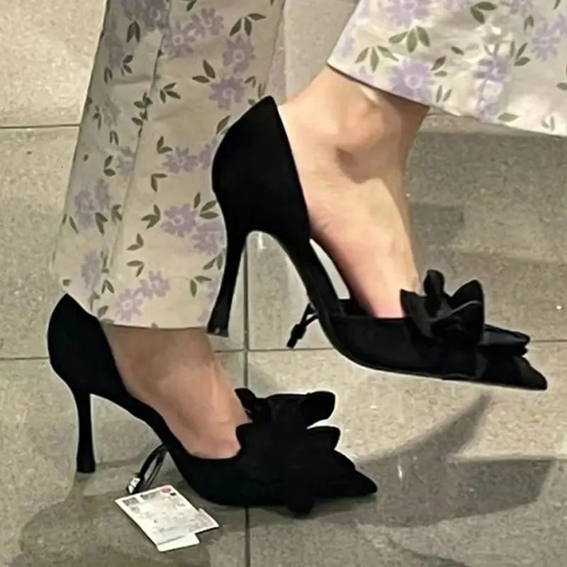 Décolleté Donna Con Tacco Alto A Spillo 8 Cm - Scarpe Opache Comode Per Ufficio, Serate E Appuntamenti