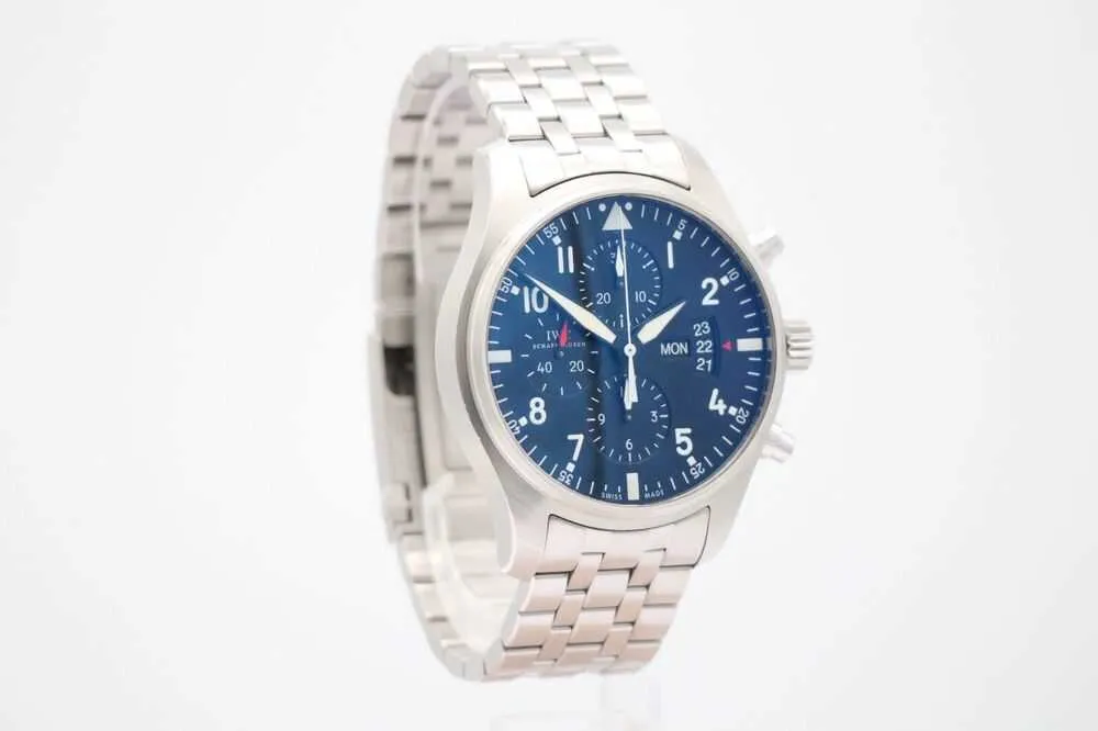 IWC Classic Uhr für Luxus Herren Fliegeruhr Chronograph PilotHochwertiges Shop-Original