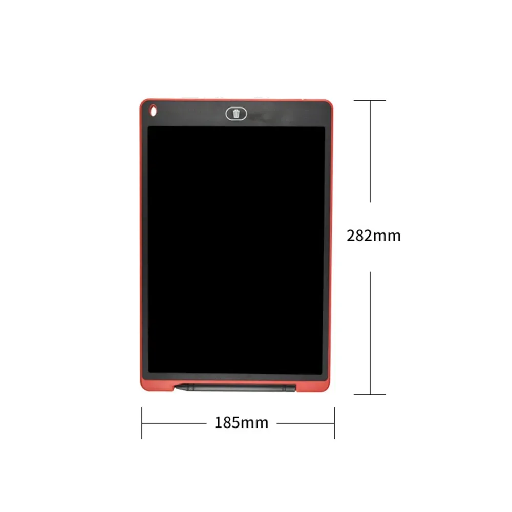 Tablet de escrita LCD de 12 polegadas Display de LED Digital Drawing Tablet Brinquedos Almofadas de escrita gráfica Placa de tablets eletrônicos de 12