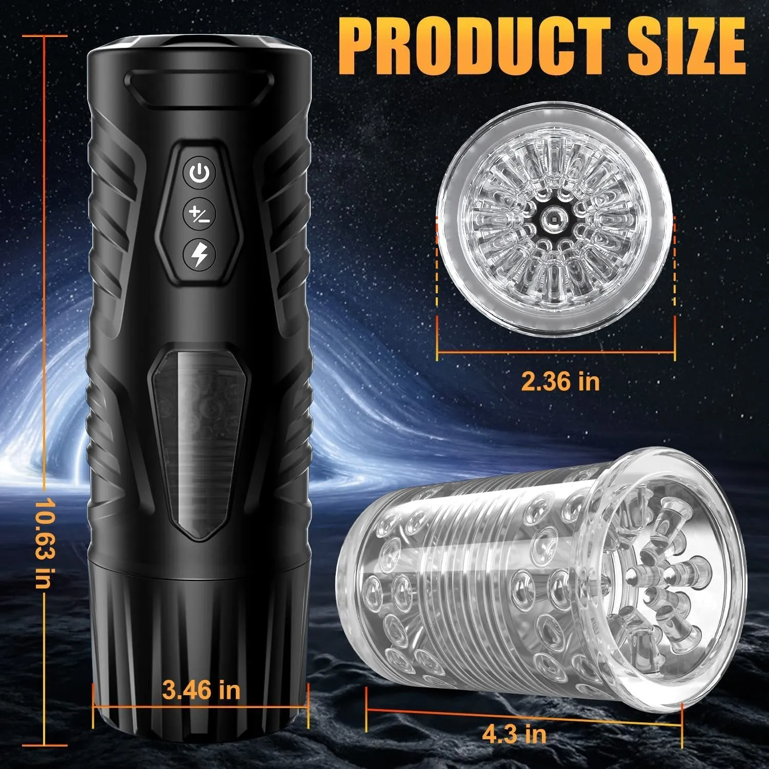 Masturbator Hannibal With Powerful Suction And Rotating Function_voghion.com