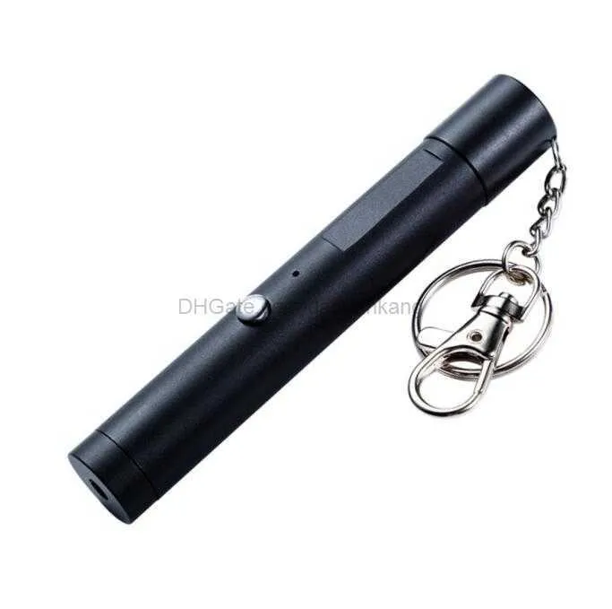 High Power Laser Light Pointer Pen mini flashlight Cat Toy Usb Battery Rechargeable 711 Green Laser Pointers portable outdoor keychain key ring SOS torch